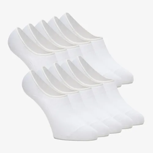 10 paar invisible sokken wit