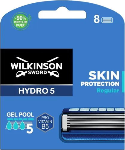 10x Wilkinson Men Scheermesjes Hydro 5 Skin Protection 8 stuks