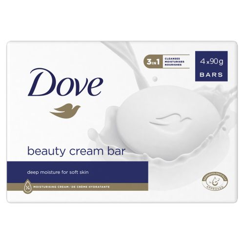 12x Dove Beauty Cream Bar Original 4 x 90 gr
