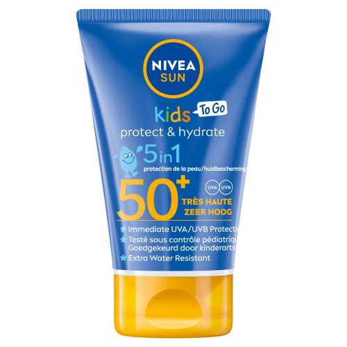 12x Nivea Sun Babies&Kids To Go Protect&Care SPF 50+ 50 ml