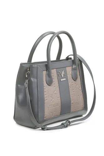 19V69 ITALIA - Dames Shopper Bag Gabriela Silver
