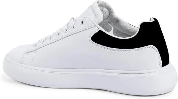 19V69 ITALIA Heren Sneaker Multicolor SNK 004 M White Black