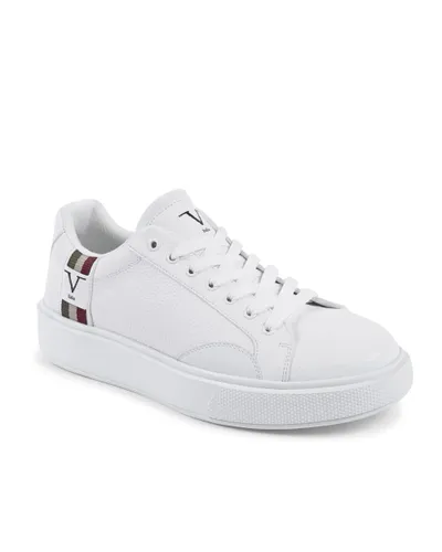 19V69 ITALIA Heren Sneaker SNK 001 M White