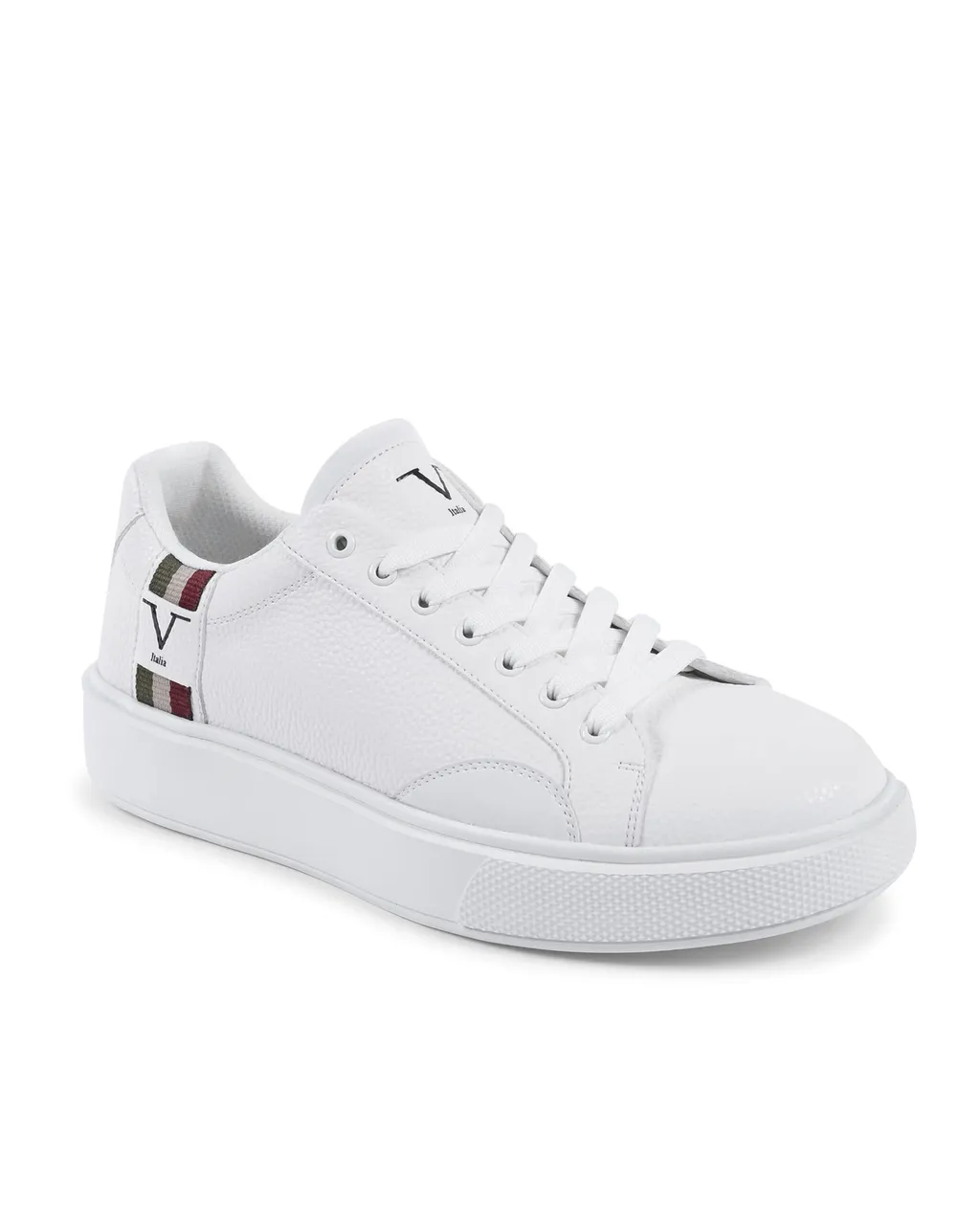 19V69 ITALIA Heren Sneaker SNK 001 M White