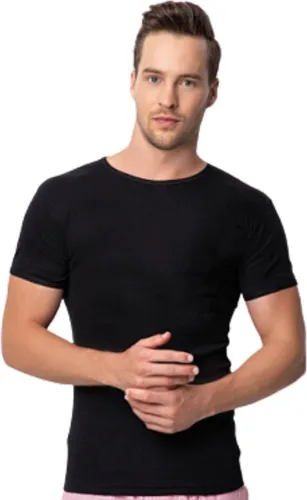 2 Pack DONEX® T-shirt - 100% Katoen - Zwart
