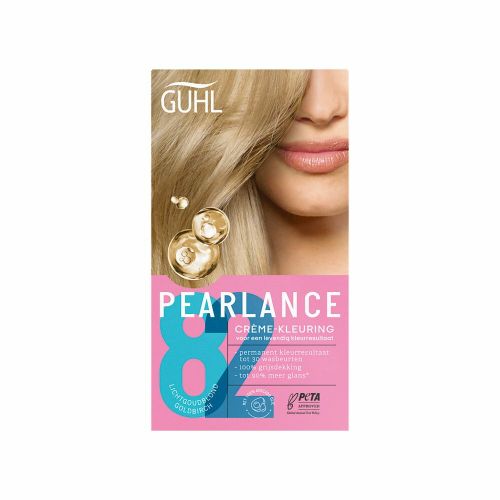 30x Guhl Pearlance Intensieve Crème-Haarkleuring 82 Lichtgoudblond Goldbirch