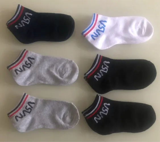 6 paar NASA heren sokken