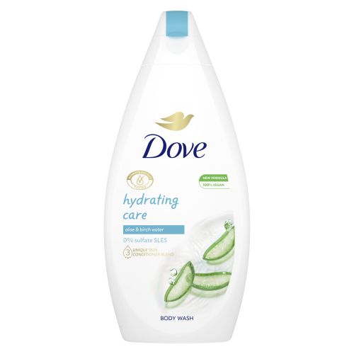 6x Dove Douchecrème Hydrating Care 450 ml