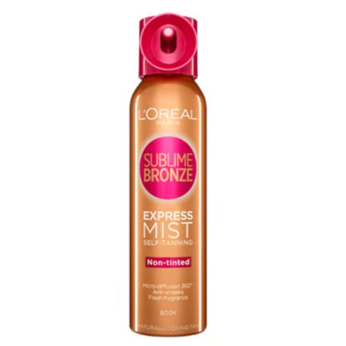 6x L'Oréal Sublime Bronze Self Tan Body Spray 150 ml