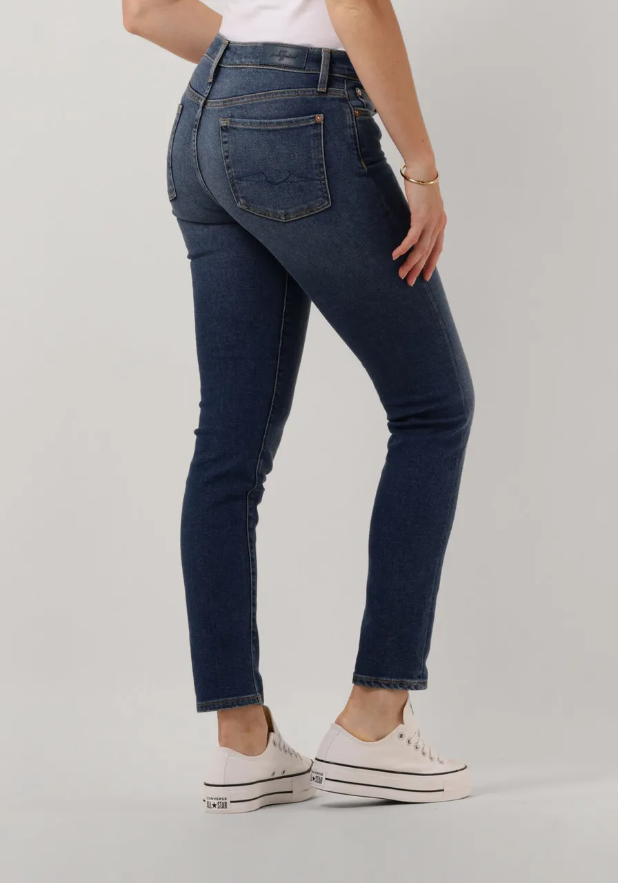 7 FOR ALL MANKIND Dames Jeans Roxanne Luxe Vintage - Blauw