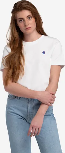 A-dam Hollie - T-shirt - Katoen - Korte Mouw - Dames - Wit - XS