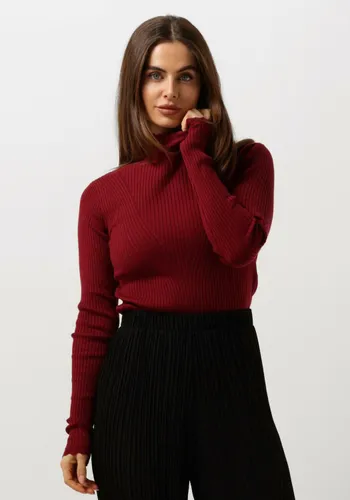 AAIKO Dames Tops & T-shirts Vida Ruffle Vis 301 Sweaters - Rood