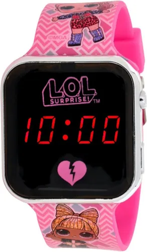 Accutime - LED Watch L.O.L Surprise! - Kinderhorloge Met LED Display Voor Datum en Tijd - Roze