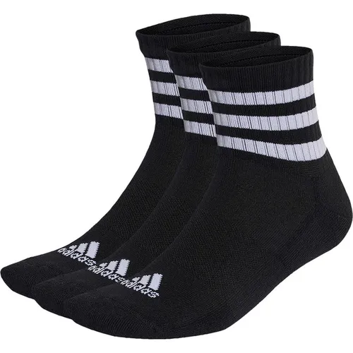 adidas 3 Stripes Cushioned Crew Socks 3-Pack