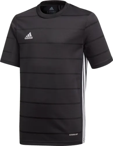 Adidas Campeon 21 Shirt Korte Mouw Kinderen - Zwart |