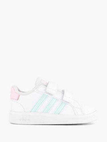 Adidas Core Witte Grand Court 2.0 Cf I Dames (maat 26, Wit)