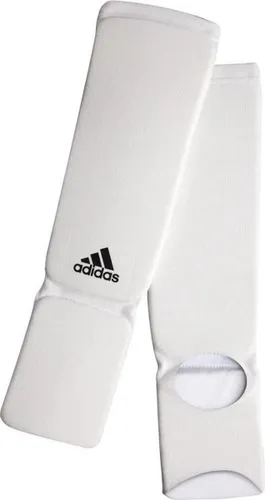 Adidas Elastische Scheenbeschermers - Katoen - Wit - XS