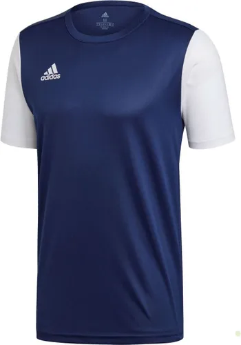 Adidas Estro 19 Shirt Korte Mouw Kinderen - Marine / Wit |