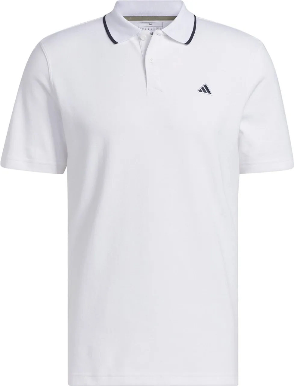 Adidas Go-To Piqué Golf Polo White
