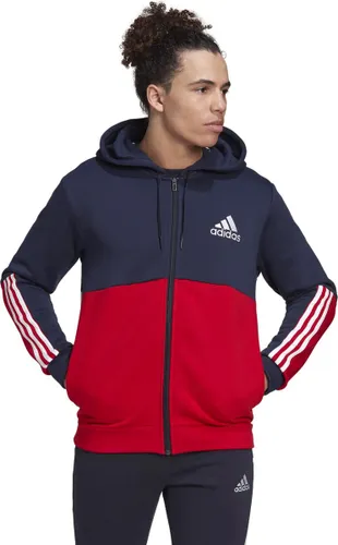 Adidas hoodie met rits fleece