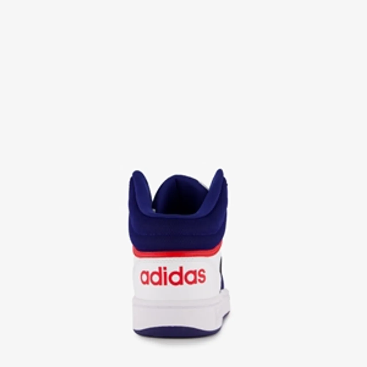 Adidas Hoops 3 kinder sneakers wit blauw