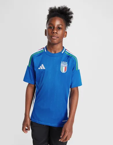 adidas Italy 2024 Home Shirt Junior, Blue