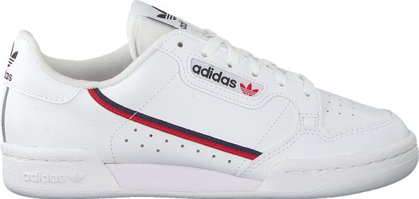 Adidas Lage sneakers Continental 80 J Wit