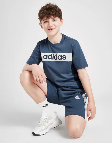 adidas Linear Logo Shorts Junior, Blue