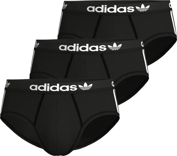 Adidas Originals Brief (3PK) Heren Onderbroek - zwart