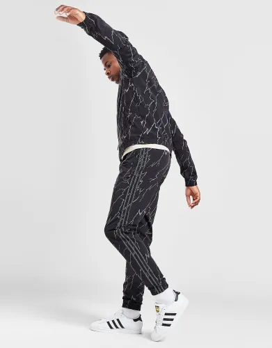 adidas Originals SST Allover Print Track Pants, Black