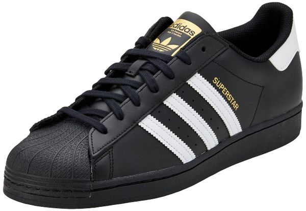 adidas Originals Superstar II Sneakers voor volwassenen, uniseks, Core Black Footwear White Core Black, 42.50 EU