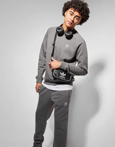 adidas Originals Trefoil Essential Crew Sweatshirt, Grey