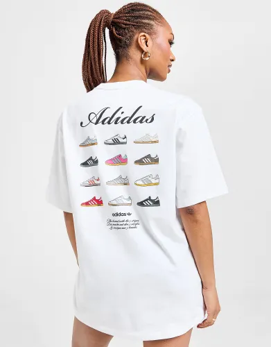 adidas Originals Trefoil Footwear Graphic T-Shirt, White