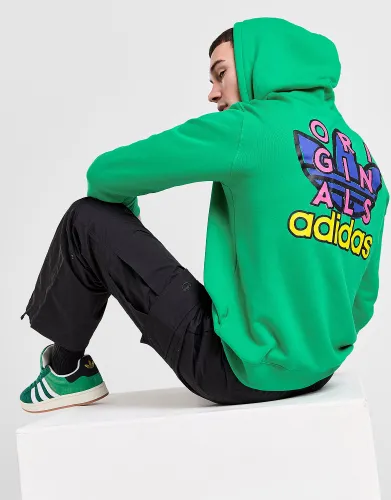 adidas Originals Trefoil Graphic Hoodie, Green
