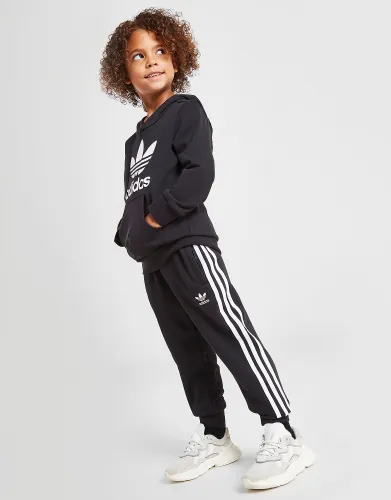 adidas Originals Trefoil Hooded Tracksuit Children, Black