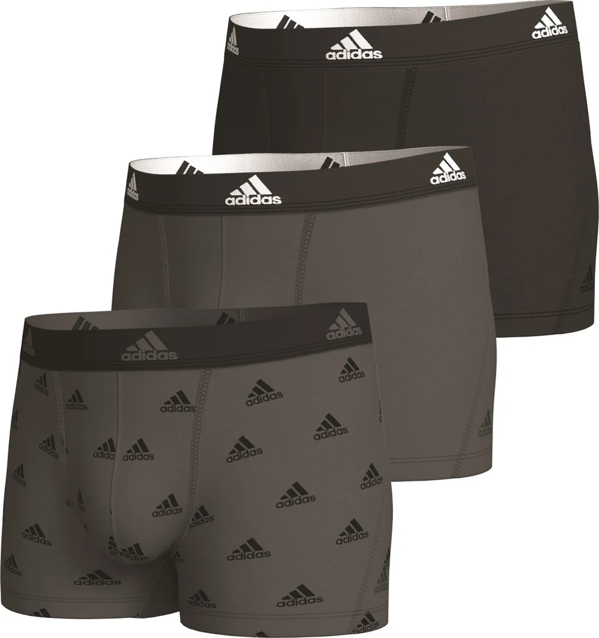 Adidas Sport Trunk (3PK) Heren Onderbroek - multicolor