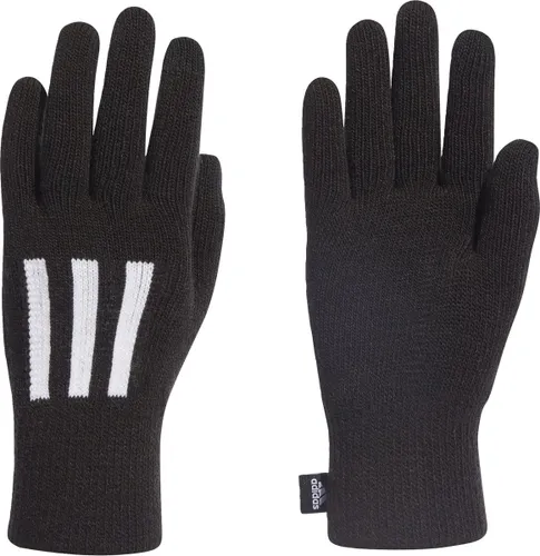 adidas Sportswear 3-Stripes Conductive Handschoenen - Unisex - Zwart- M