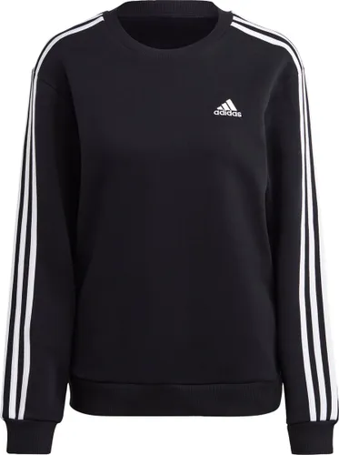 adidas Sportswear Essentials 3-Stripes Fleece Sweatshirt - Dames - Zwart