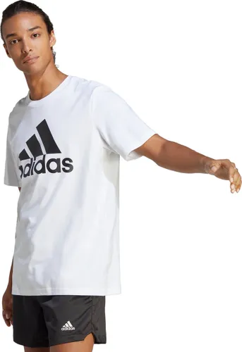 adidas Sportswear Essentials Big Jersey Big Logo T-shirt - Heren - Wit