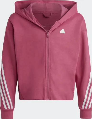 adidas Sportswear Future Icons 3-Stripes Ritshoodie - Kinderen - Roze