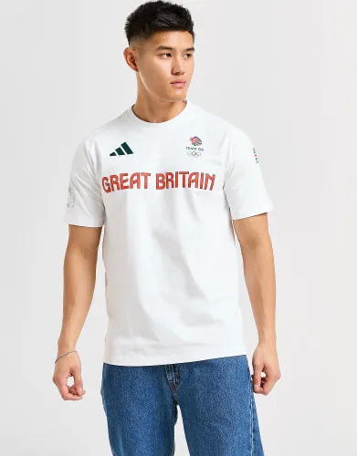 adidas Team GB T-Shirt, White