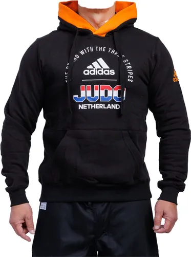 Adidas TeamNL hoody Judo | zwart