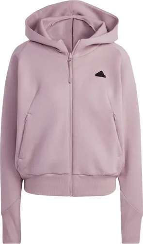 Adidas z.n.e. Full-zip hoodie in de kleur paars