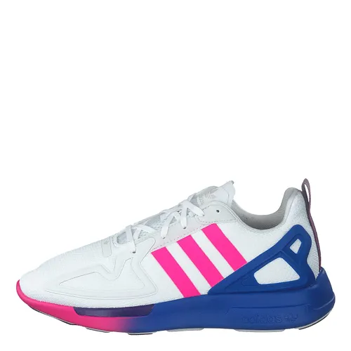Adidas ZX 2K Flux W Crystal White Shock Pink Blue EUR