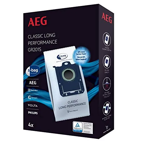 AEG GR201S s, optimale filtratie, hygiënische sluiting,