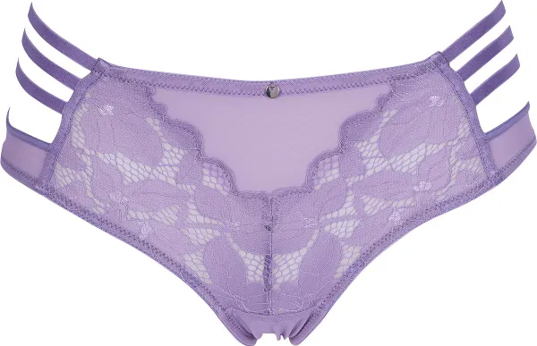 After Eden D-cup & up TABITHA Hipster with strap detail in recycle Dames Onderbroek - Lavender