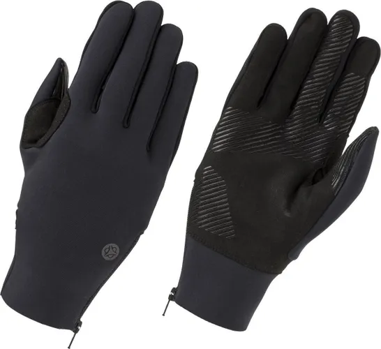 AGU Neoprene Light Handschoenen Lange Vingers Essential Rits - Zwart - M