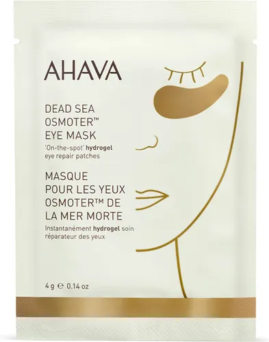AHAVA Oogmasker met Mineralen uit de Dode Zee - Anti-Rimpel & Anti-Aging | Helpt tegen Wallen & Donkere Kringen | Verbetert Uitstraling & Frisheid | H...