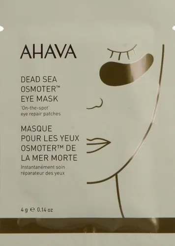 AHAVA Osmoter Oogmasker - Intensieve Anti-Rimpel Verzorging | Vermindert Vermoeidheidstekenen | Helpt tegen Wallen & Donkere Kringen | Hyaluronic Acid...
