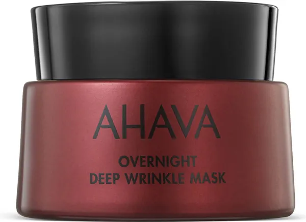 AHAVA Rimpel Nachtmasker - Intensieve Nachtelijke Verjonging | Anti-Rimpel & Anti-Aging | Herstelt Natuurlijk Huidherstel | Nachtcrème met Hyaluronzuu...